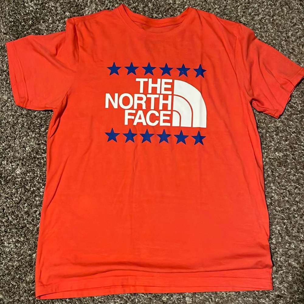 Mens north face tee